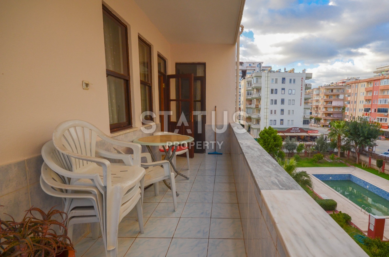 Крупнометражная трёшка 130 м2 с отдельной кухней, Махмутлар, Алания. фото 6