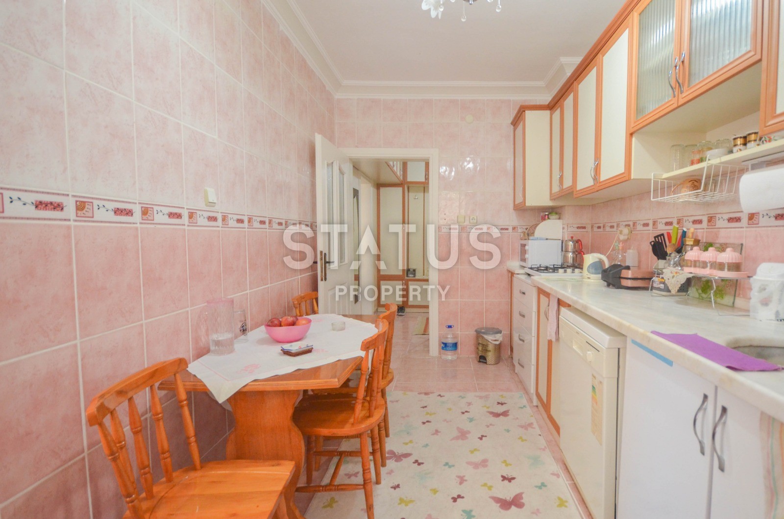 Крупнометражная трёшка 130 м2 с отдельной кухней, Махмутлар, Алания. фото 13