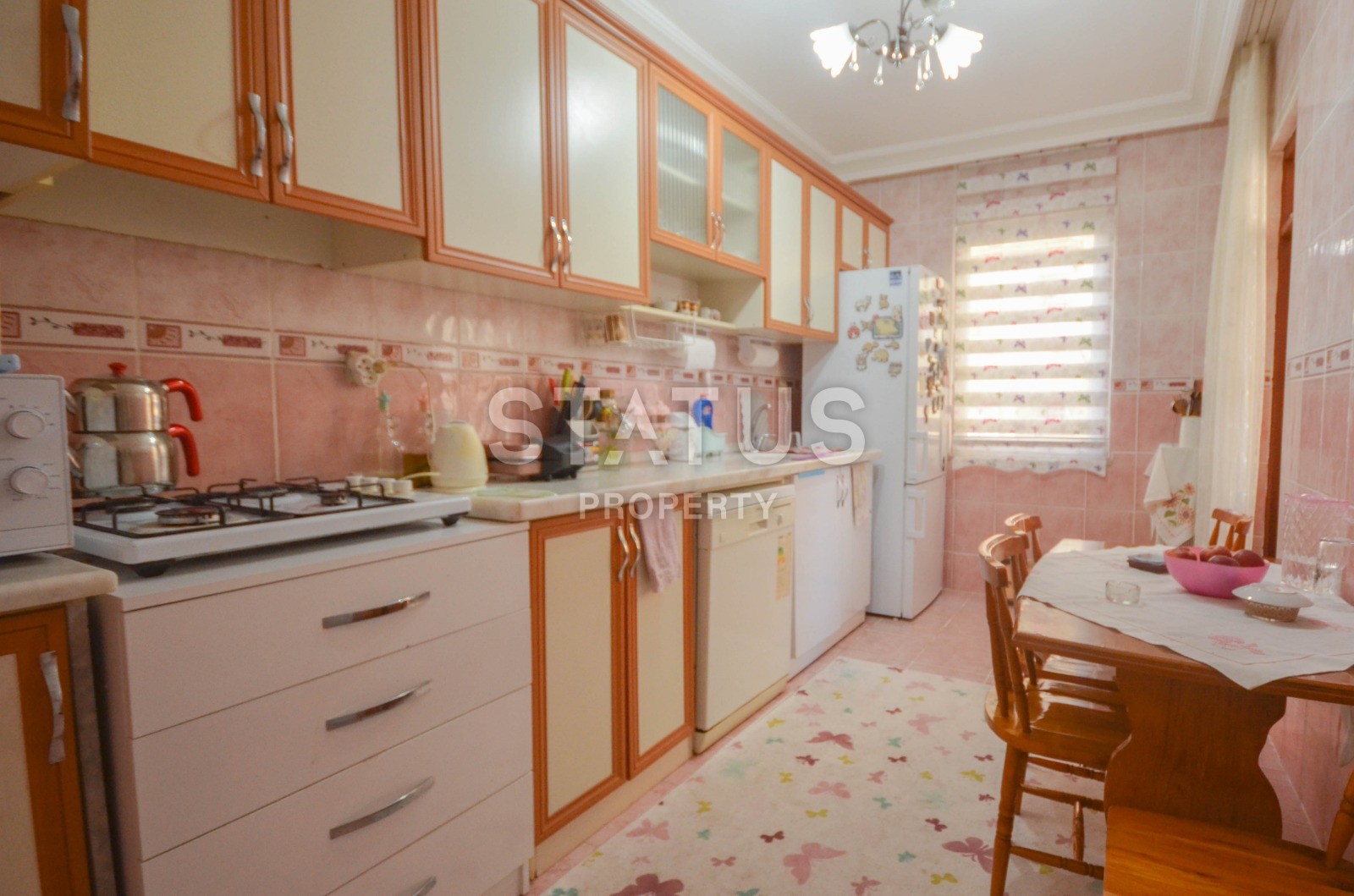 Крупнометражная трёшка 130 м2 с отдельной кухней, Махмутлар, Алания. фото 14