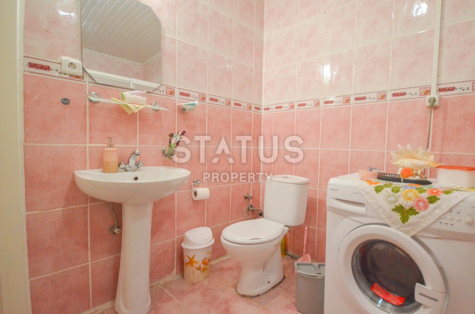 Крупнометражная трёшка 130 м2 с отдельной кухней, Махмутлар, Алания. фото 16