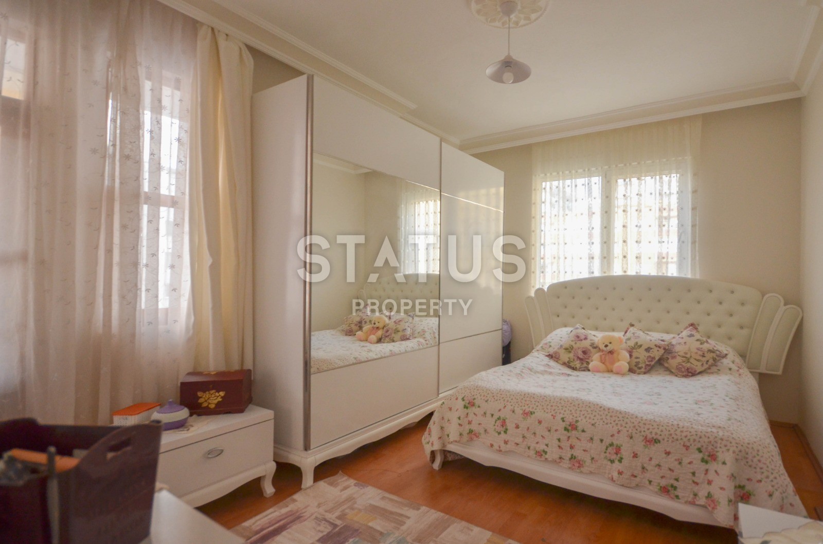 Крупнометражная трёшка 130 м2 с отдельной кухней, Махмутлар, Алания. фото 20