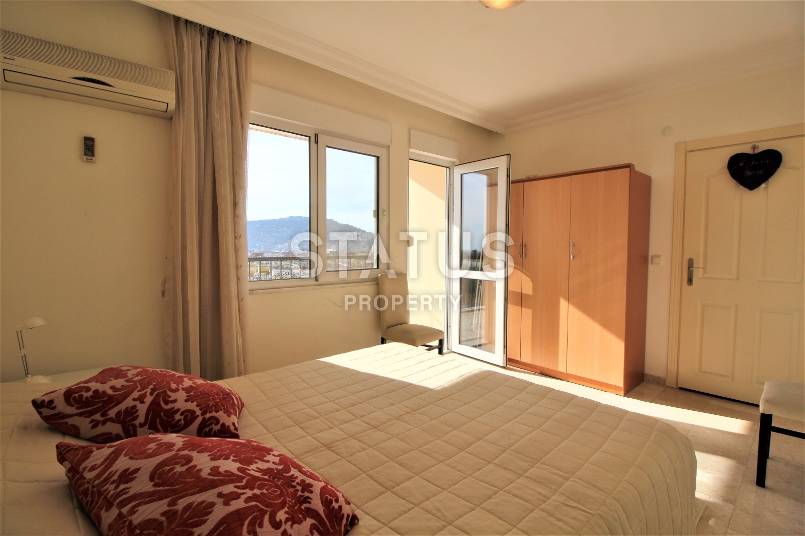 Уютная квартира 2+1 с видом на море и крепость Кале, 100 м2 фото 17