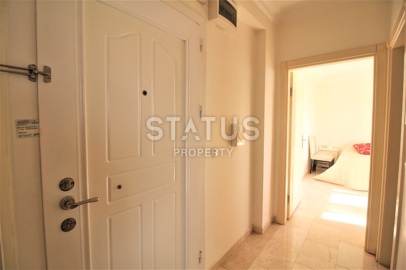 Уютная квартира 2+1 с видом на море и крепость Кале, 100 м2 фото 21