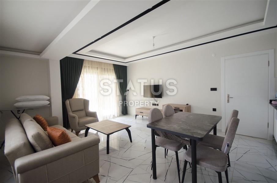 Апартаменты 2+1, в модном комплексе с панорамной лаунж зоной. Центр, Алания. фото 6