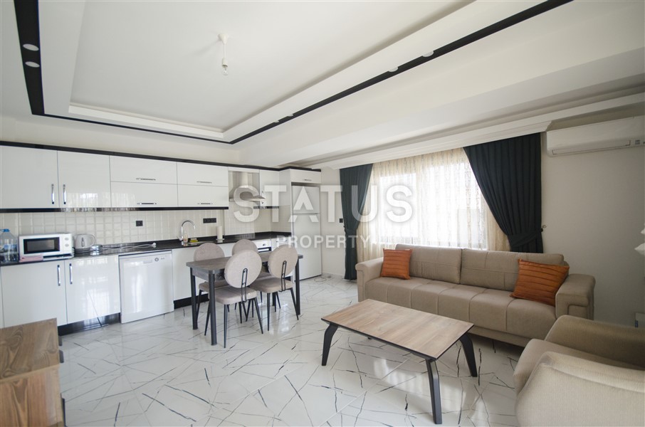 Апартаменты 2+1, в модном комплексе с панорамной лаунж зоной. Центр, Алания. фото 11