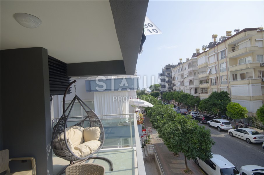 Апартаменты 2+1, в модном комплексе с панорамной лаунж зоной. Центр, Алания. фото 12