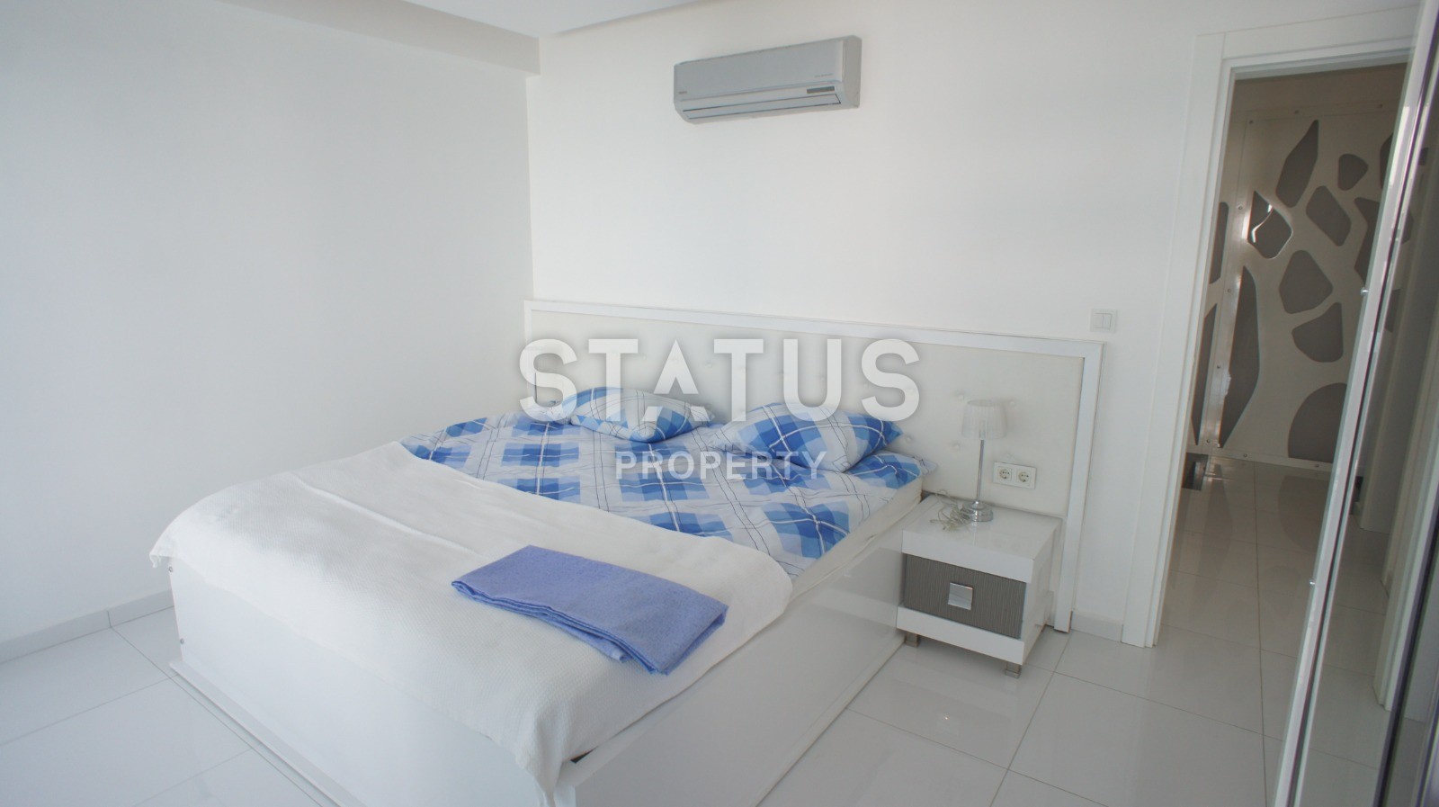 Уютная двухуровневая квартира 108 м2 с видом на море в районе Кестель фото 16