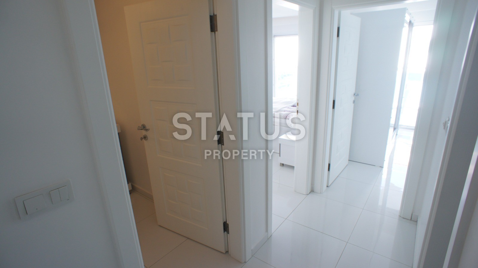 Уютная двухуровневая квартира 108 м2 с видом на море в районе Кестель фото 32