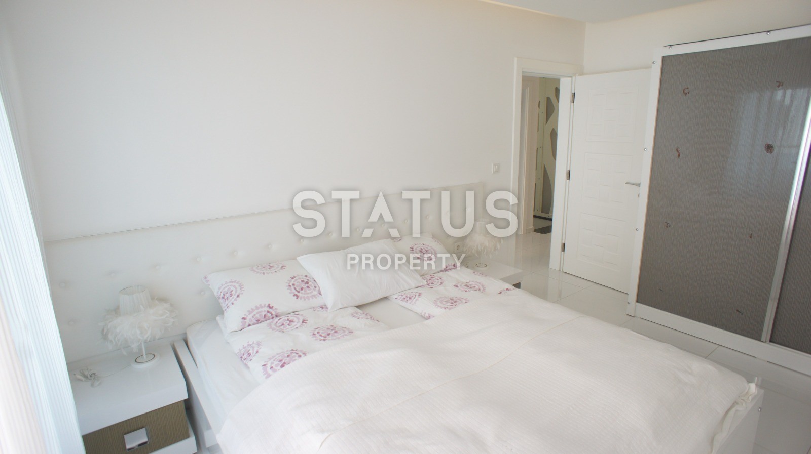 Уютная двухуровневая квартира 108 м2 с видом на море в районе Кестель фото 34