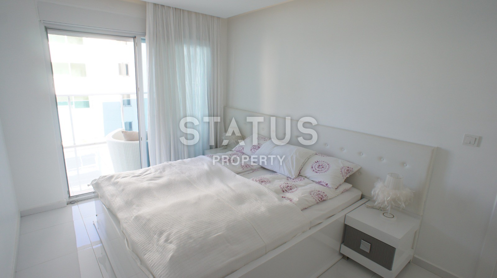 Уютная двухуровневая квартира 108 м2 с видом на море в районе Кестель фото 35