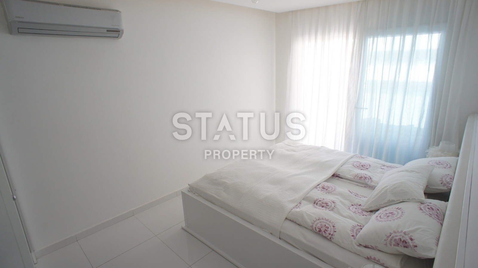 Уютная двухуровневая квартира 108 м2 с видом на море в районе Кестель фото 36