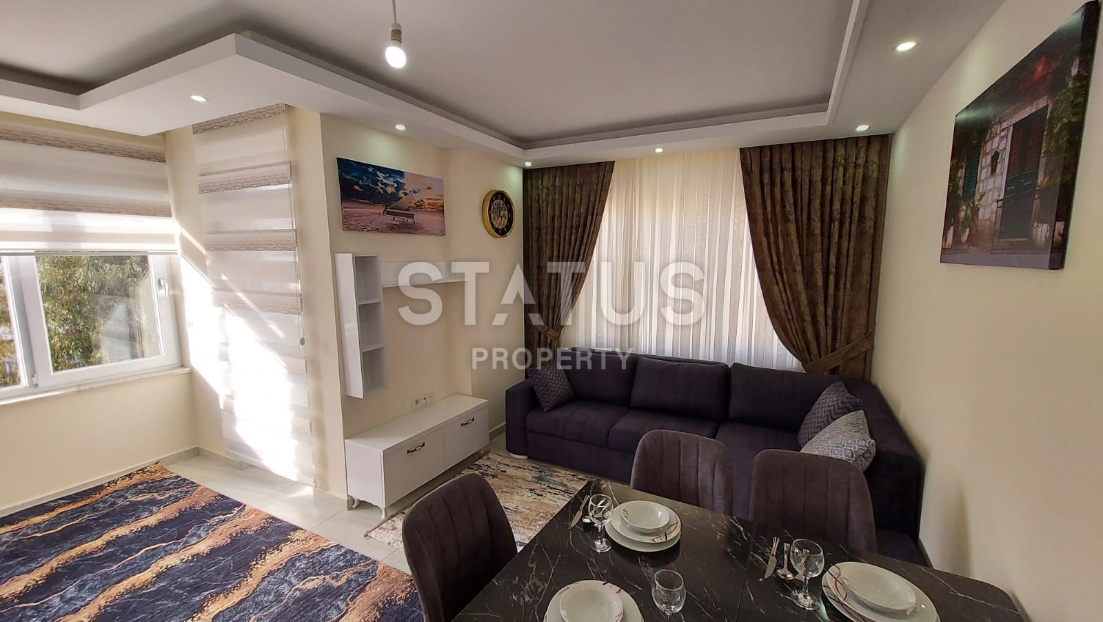 Квартира 1+1, 57 м2 в центре Алании. фото 2