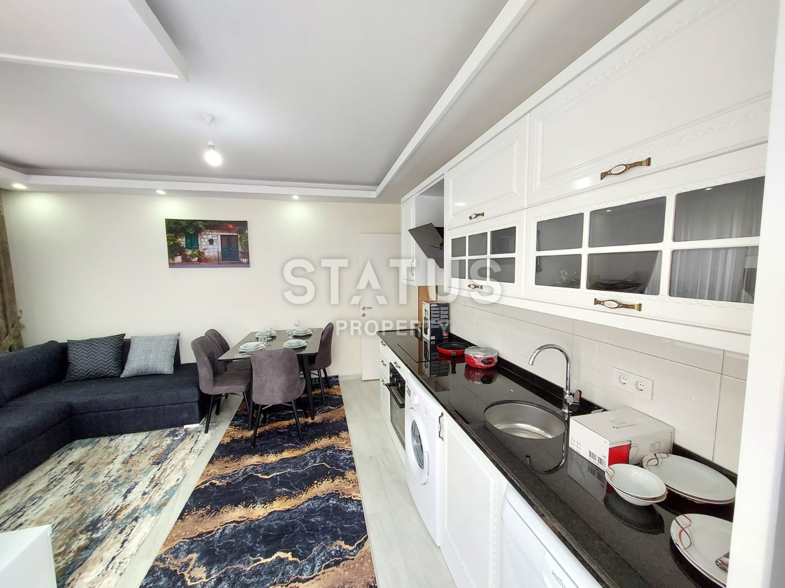 Квартира 1+1, 57 м2 в центре Алании. фото 14