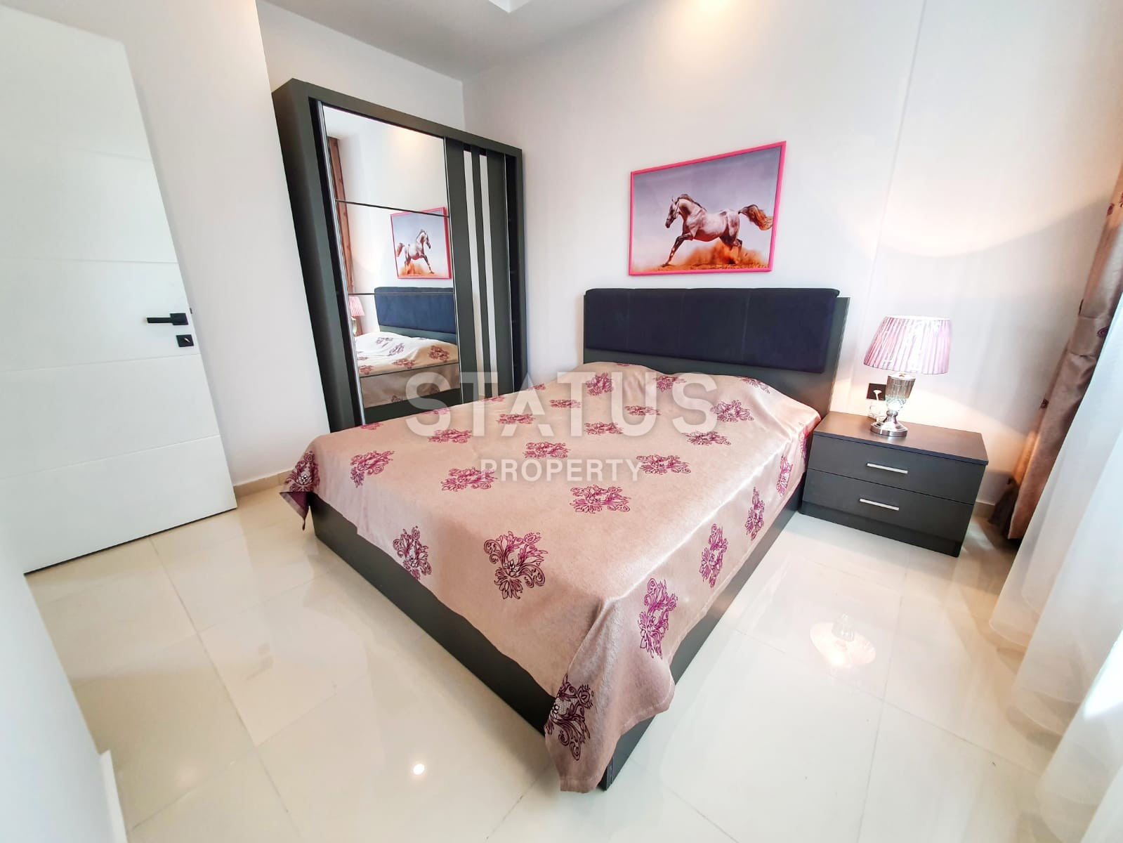 Меблированые апартаменты в новом доме, планировки 60 м2, в районе Махмутлар, Аланья фото 8