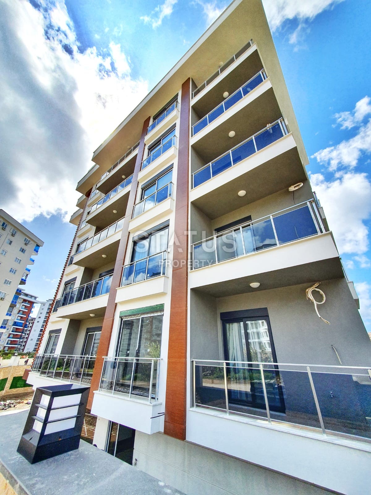 Меблированые апартаменты в новом доме, планировки 60 м2, в районе Махмутлар, Аланья фото 9