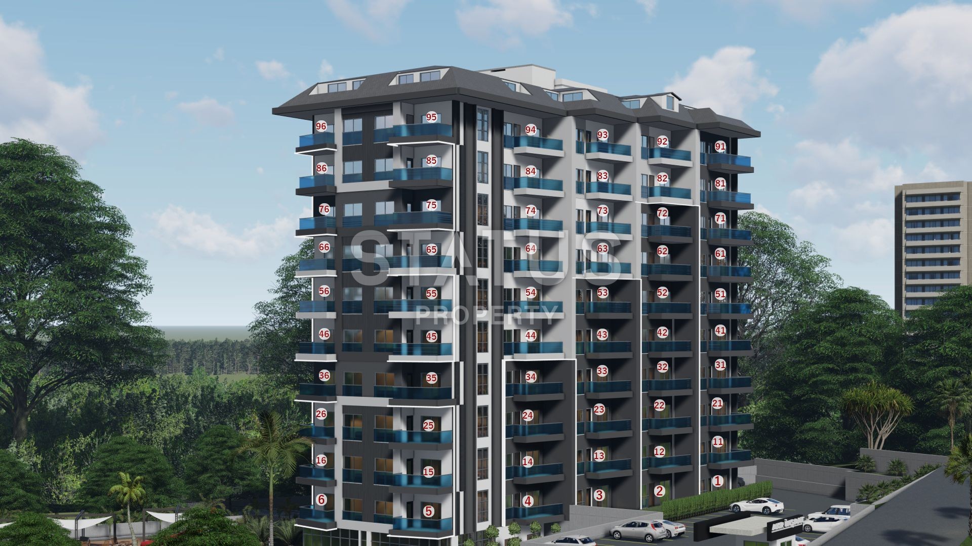 Проект в зеленом районе Авсаллар по отличной стоимости, 49 – 120 м2 фото 5