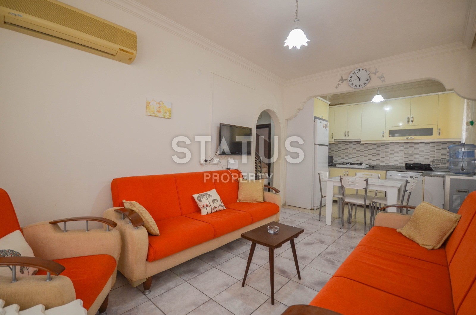 Просторная меблированная квартира планировки 2+1, 100 м2 в районе Махмутлар, Аланья фото 11