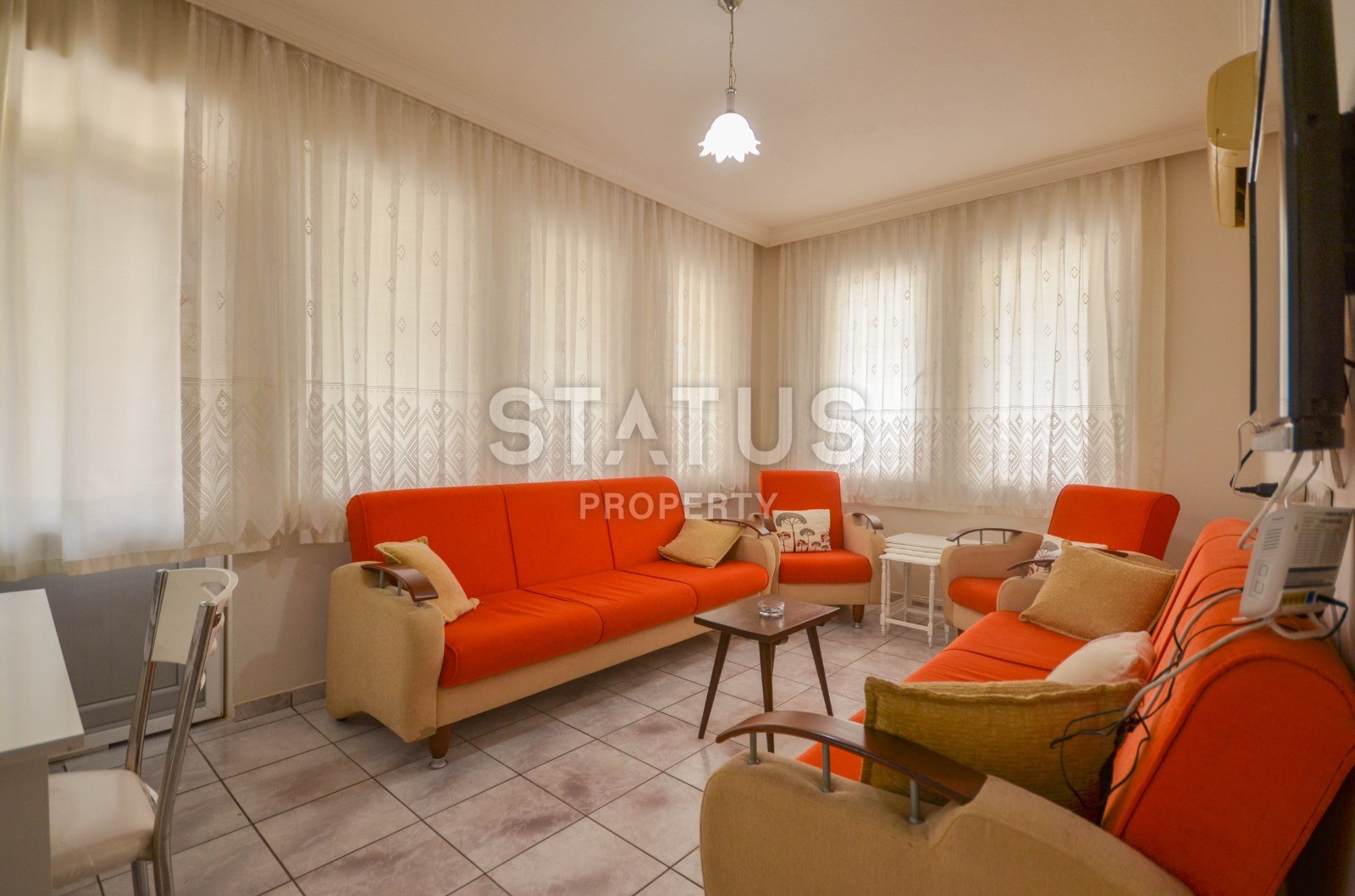 Просторная меблированная квартира планировки 2+1, 100 м2 в районе Махмутлар, Аланья фото 12