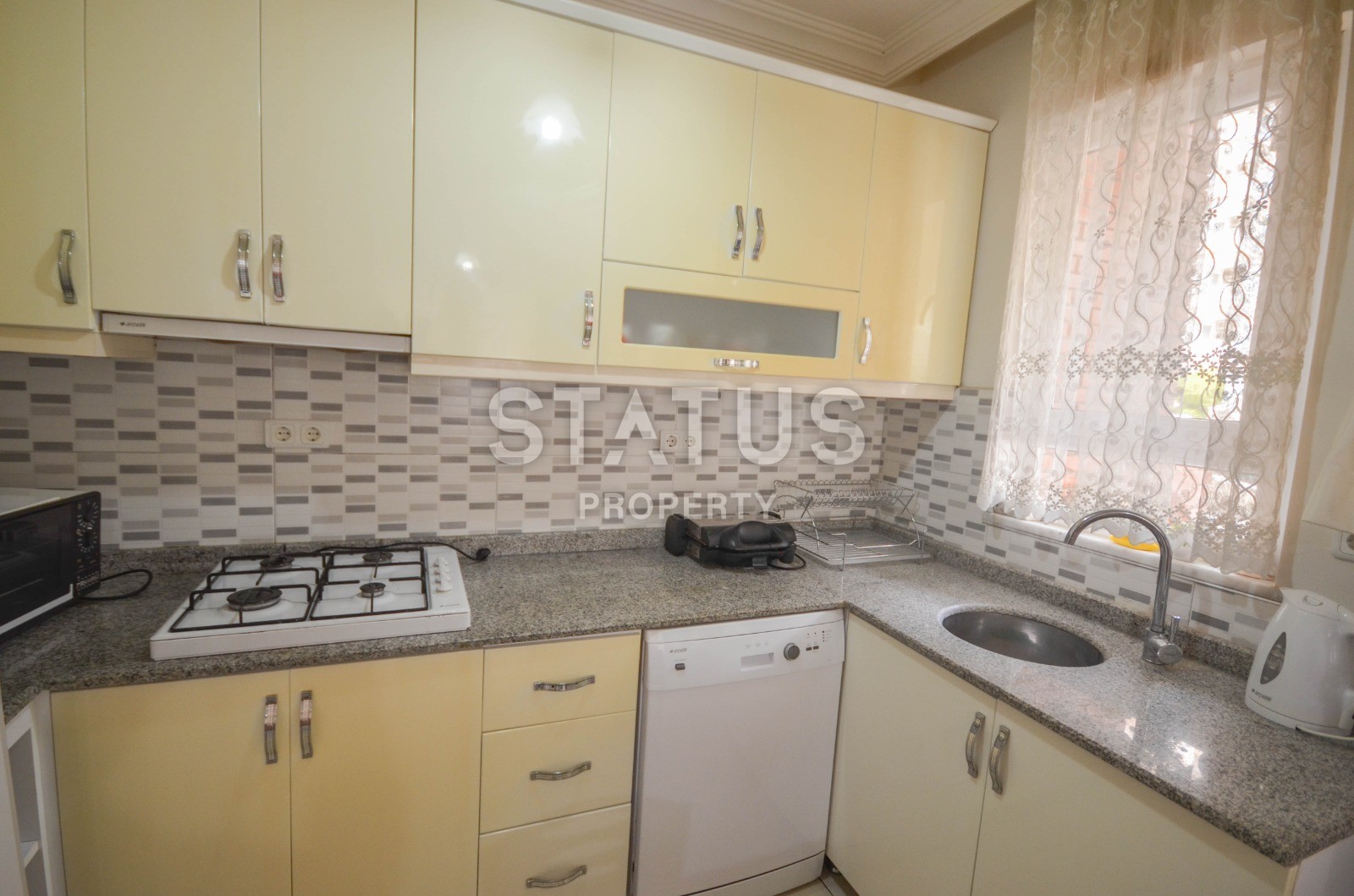 Просторная меблированная квартира планировки 2+1, 100 м2 в районе Махмутлар, Аланья фото 16