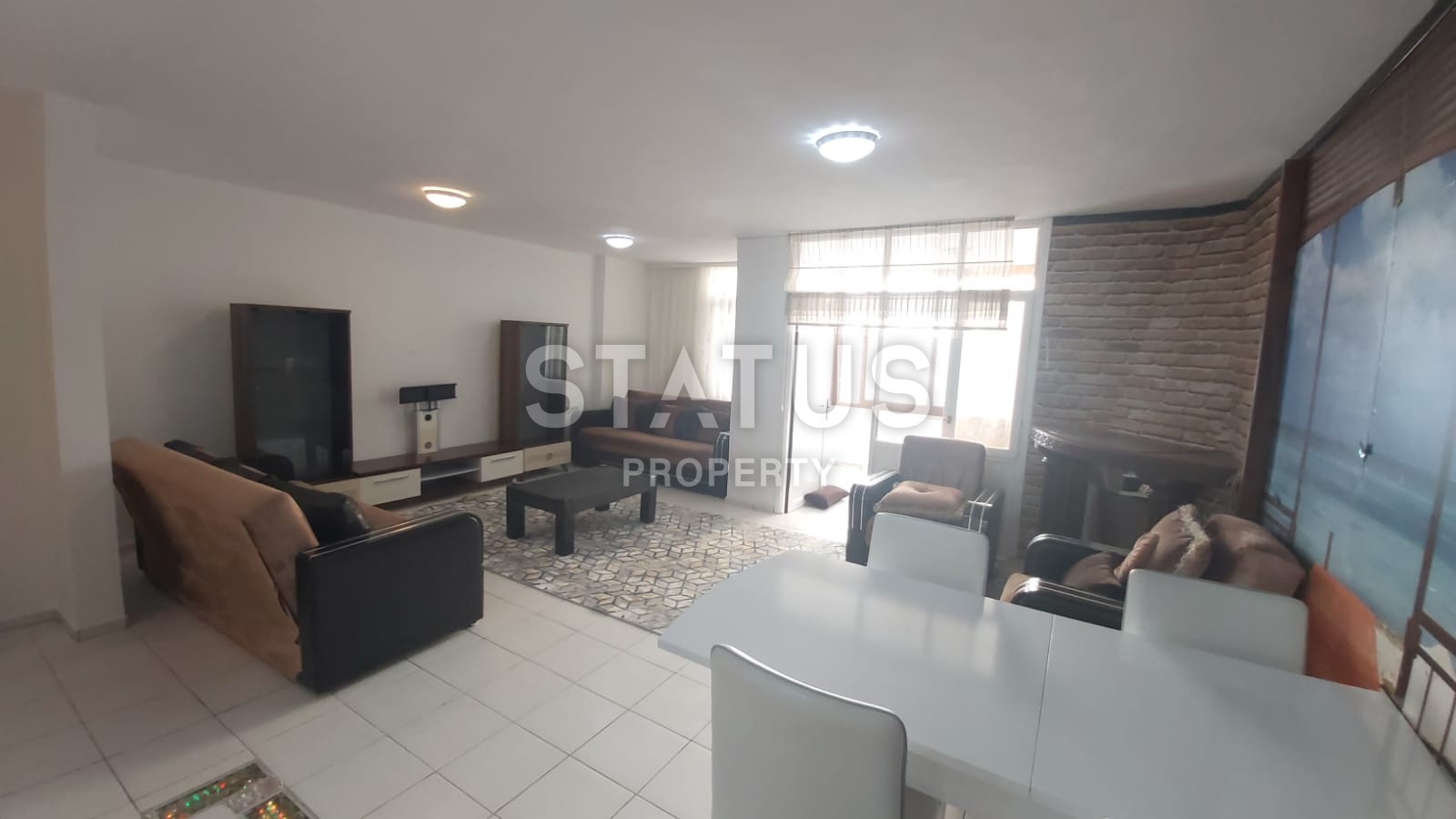 Inexpensive apartment 2+1 with furniture 300 meters from the sea, 125 m2 фото 3