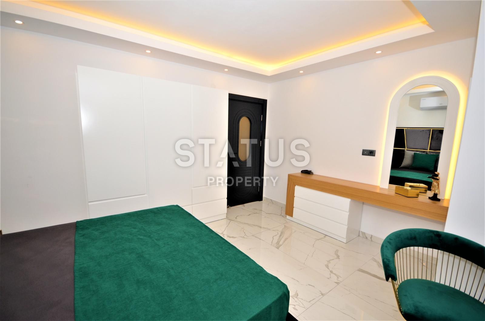 Элитная двухуровневая квартира 2+1, с дизайнерским ремонтом на исторической крепости Алании фото 4