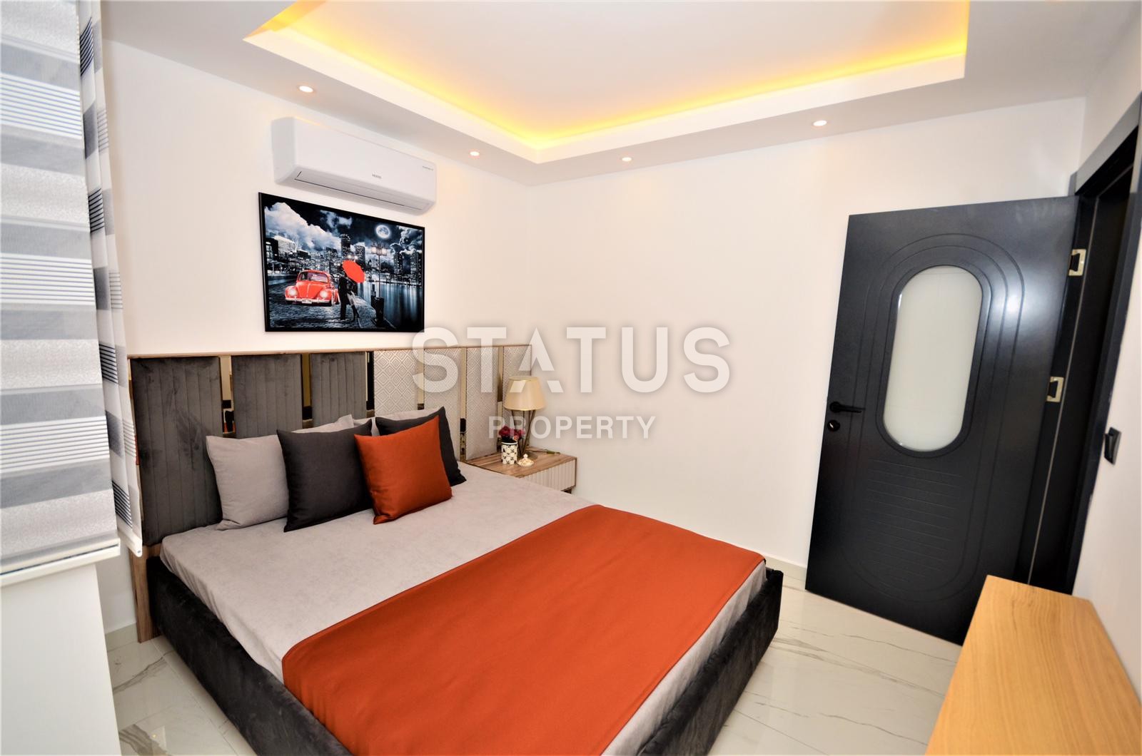 Элитная двухуровневая квартира 2+1, с дизайнерским ремонтом на исторической крепости Алании фото 5