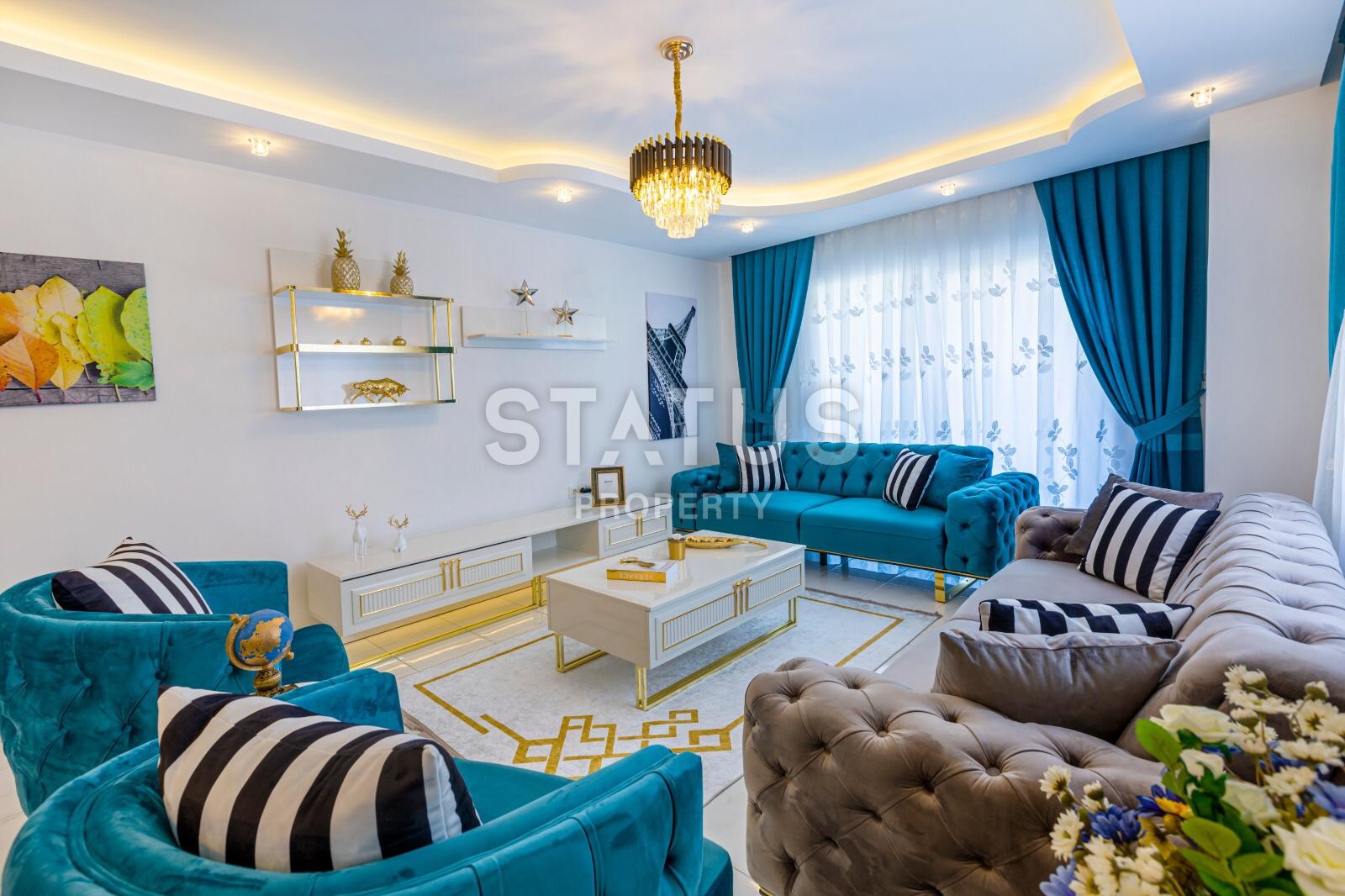 Furnished Lux apartments 3+1, 150 m2. Mahmutlar, Alanya. фото 3
