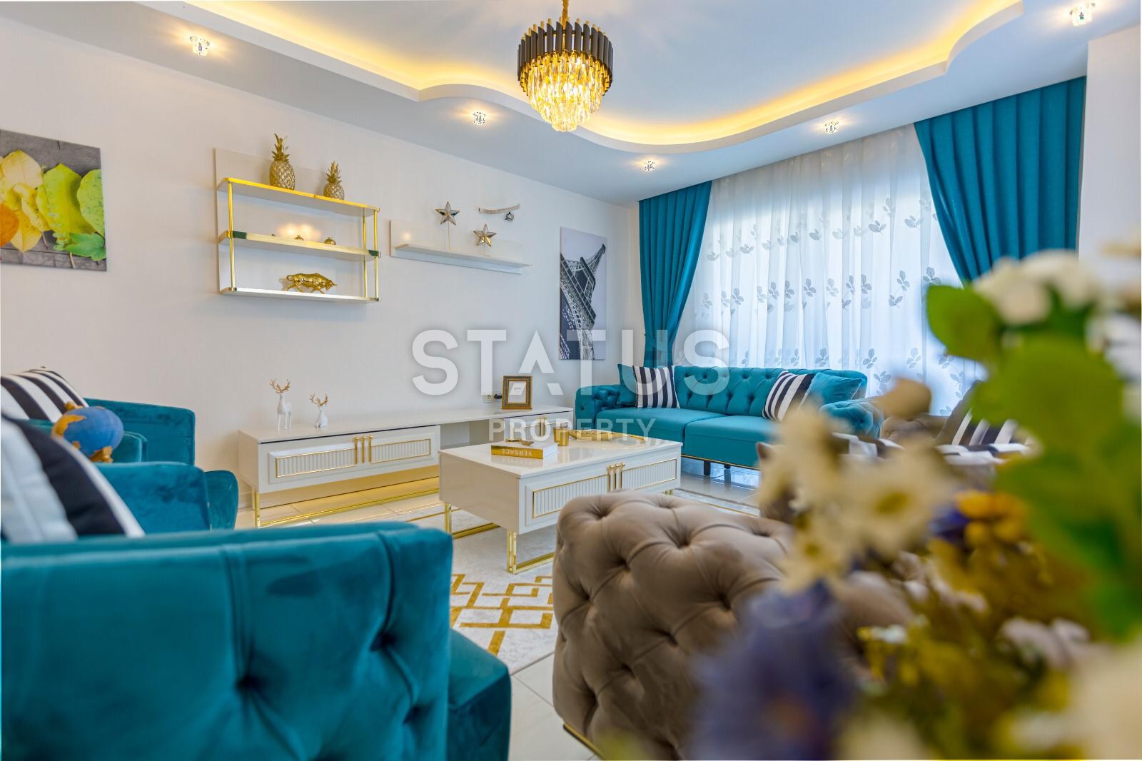 Furnished Lux apartments 3+1, 150 m2. Mahmutlar, Alanya. фото 4