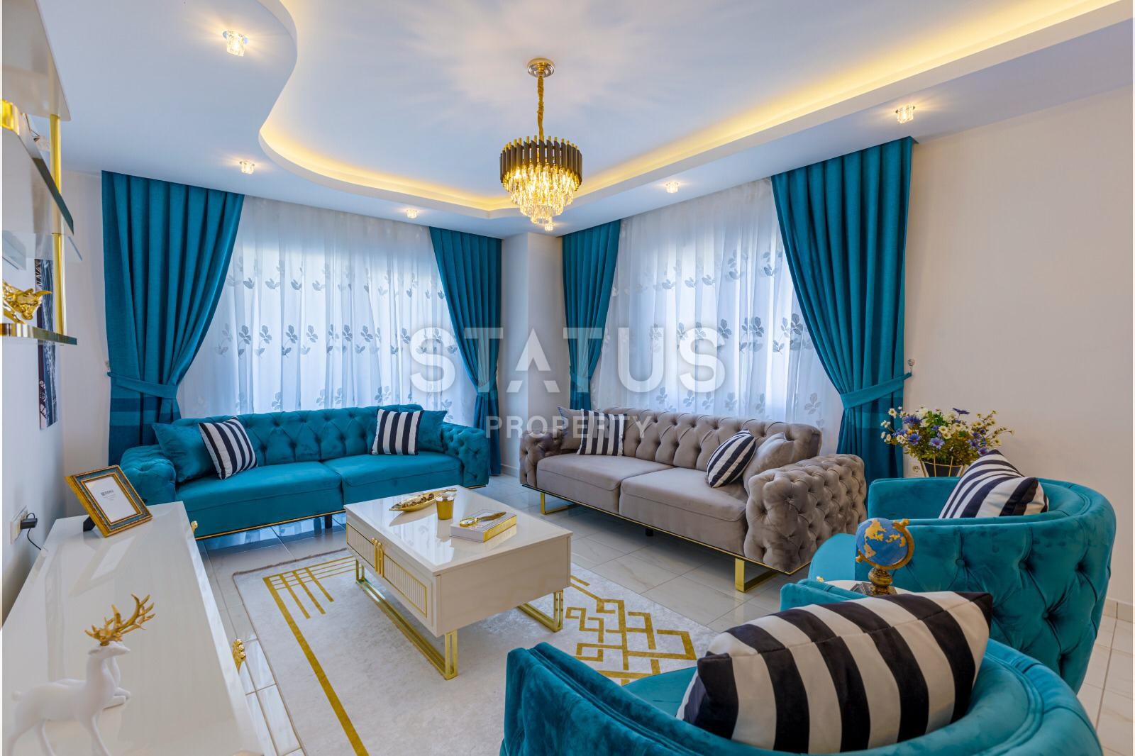 Furnished Lux apartments 3+1, 150 m2. Mahmutlar, Alanya. фото 8