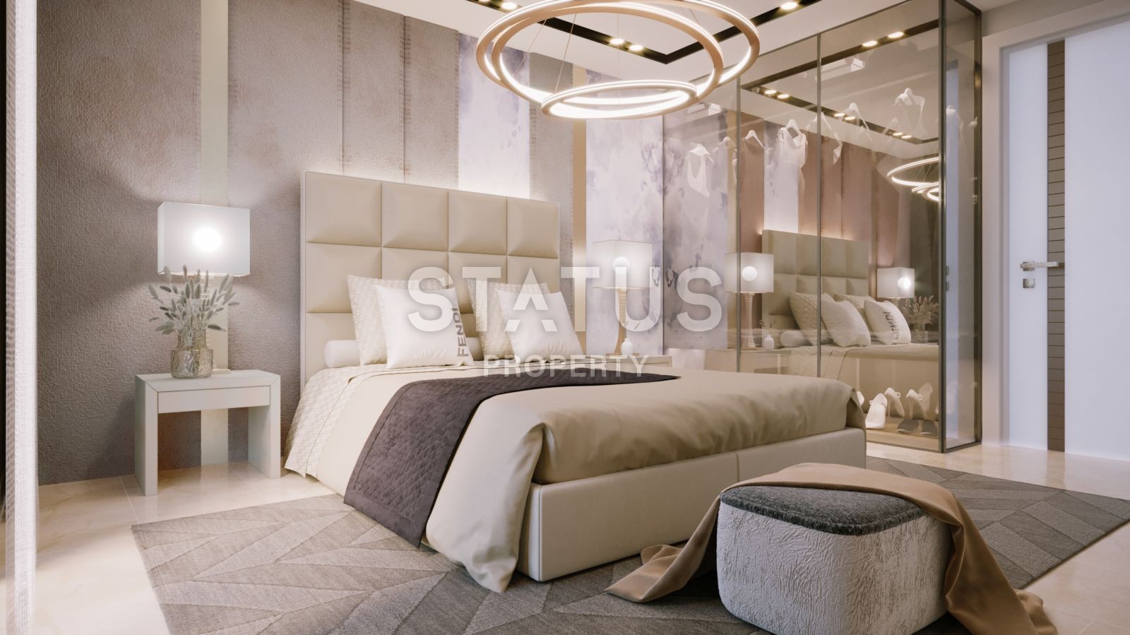 Новый проект с отличной инфраструктурой в окружении природы района Авсаллар. фото 3