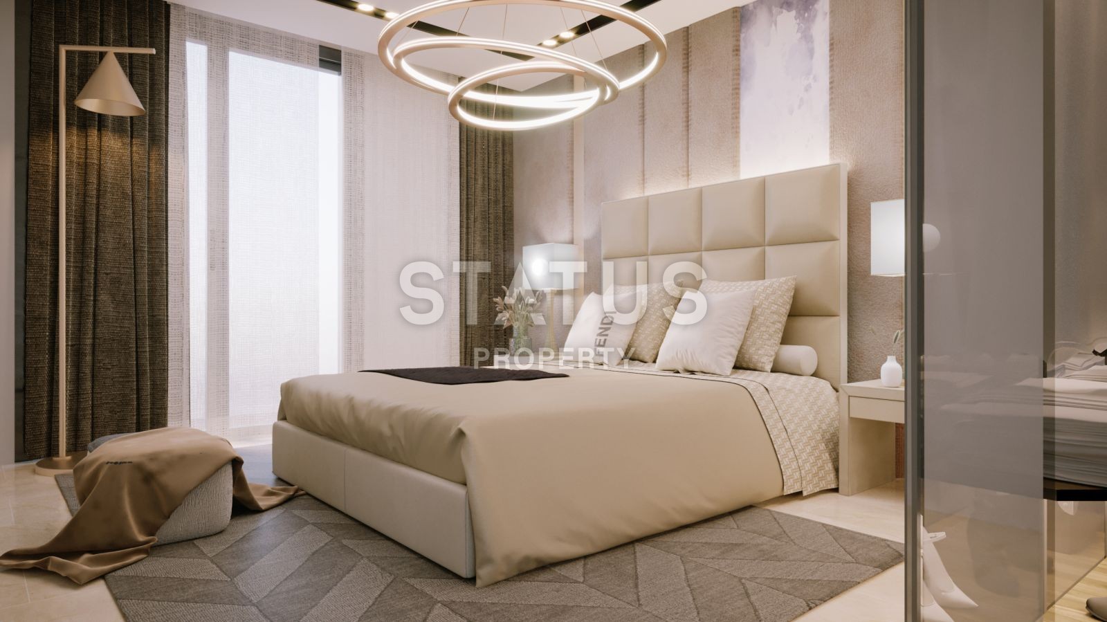 Новый проект с отличной инфраструктурой в окружении природы района Авсаллар. фото 4