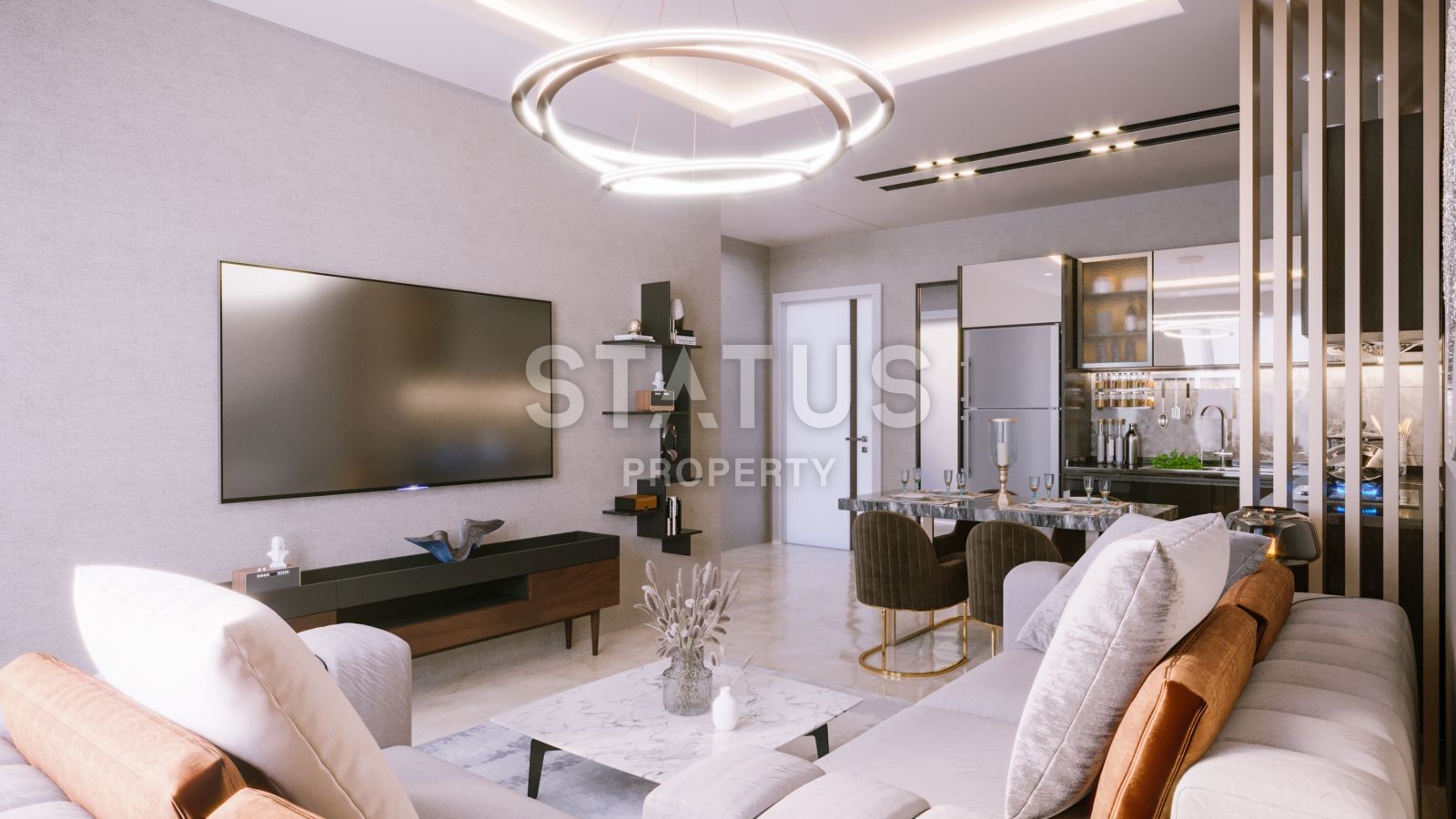 Новый проект с отличной инфраструктурой в окружении природы района Авсаллар. фото 5