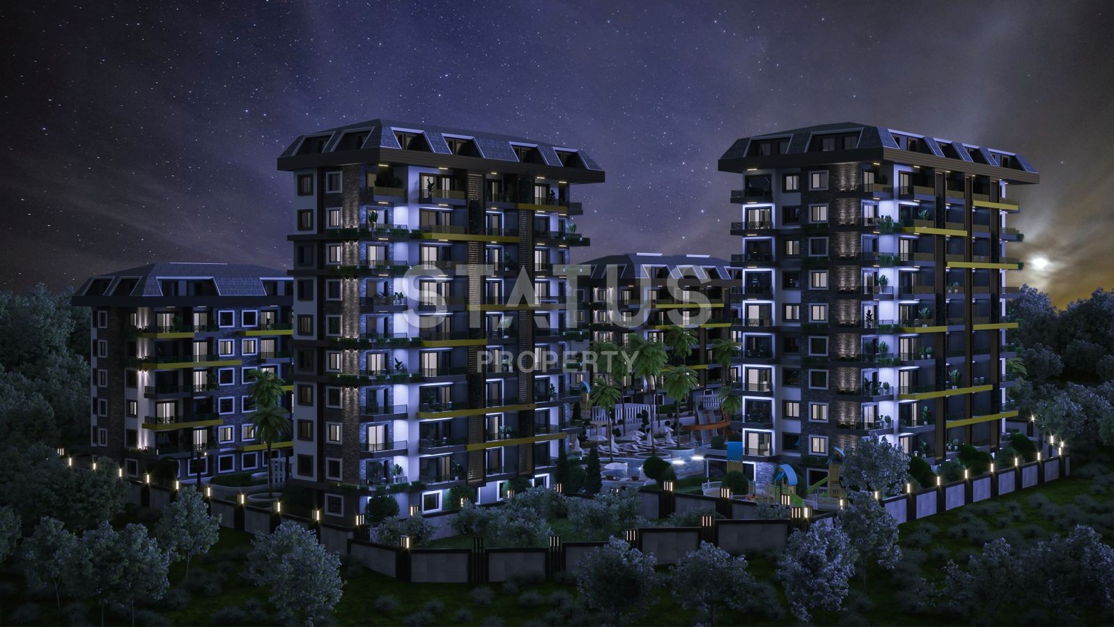 Новый проект с отличной инфраструктурой в окружении природы района Авсаллар. фото 9