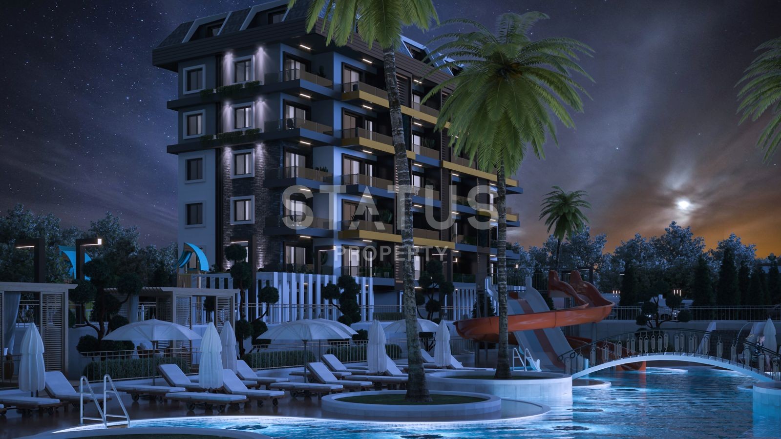 Новый проект с отличной инфраструктурой в окружении природы района Авсаллар. фото 11