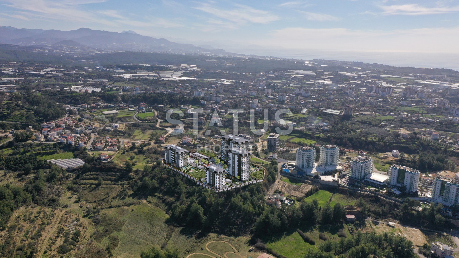 Новый проект с отличной инфраструктурой в окружении природы района Авсаллар. фото 17