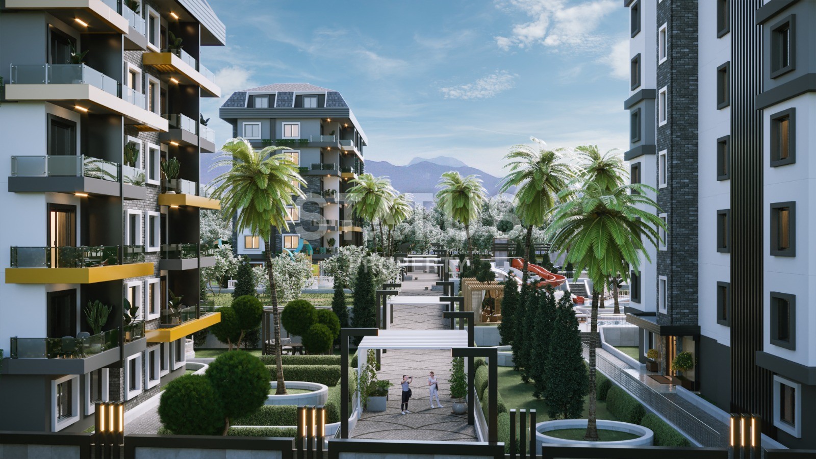 Новый проект с отличной инфраструктурой в окружении природы района Авсаллар. фото 19