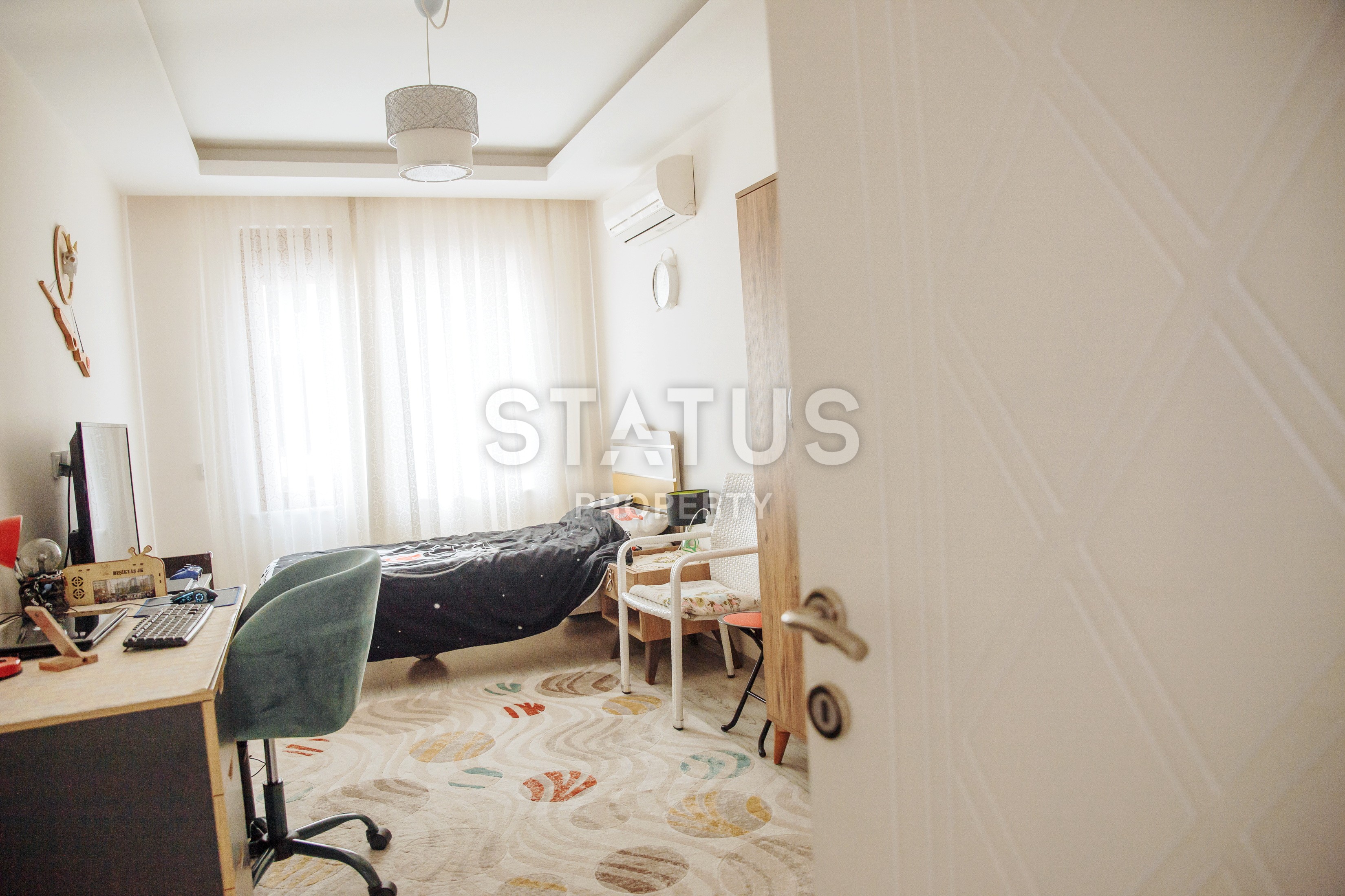 Просторная меблированная квартира планировки 3+1, 160 м2 в центре Алании фото 16