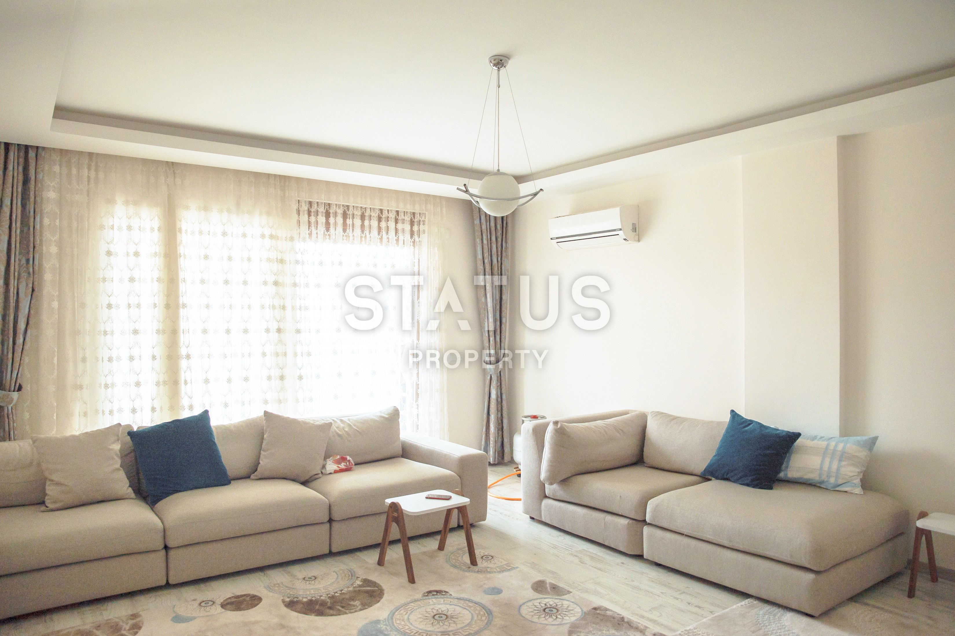 Просторная меблированная квартира планировки 3+1, 160 м2 в центре Алании фото 21