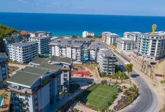 Spacious apartment 1+1, 65m2 in a luxury complex in the Kargicak area. фото 7