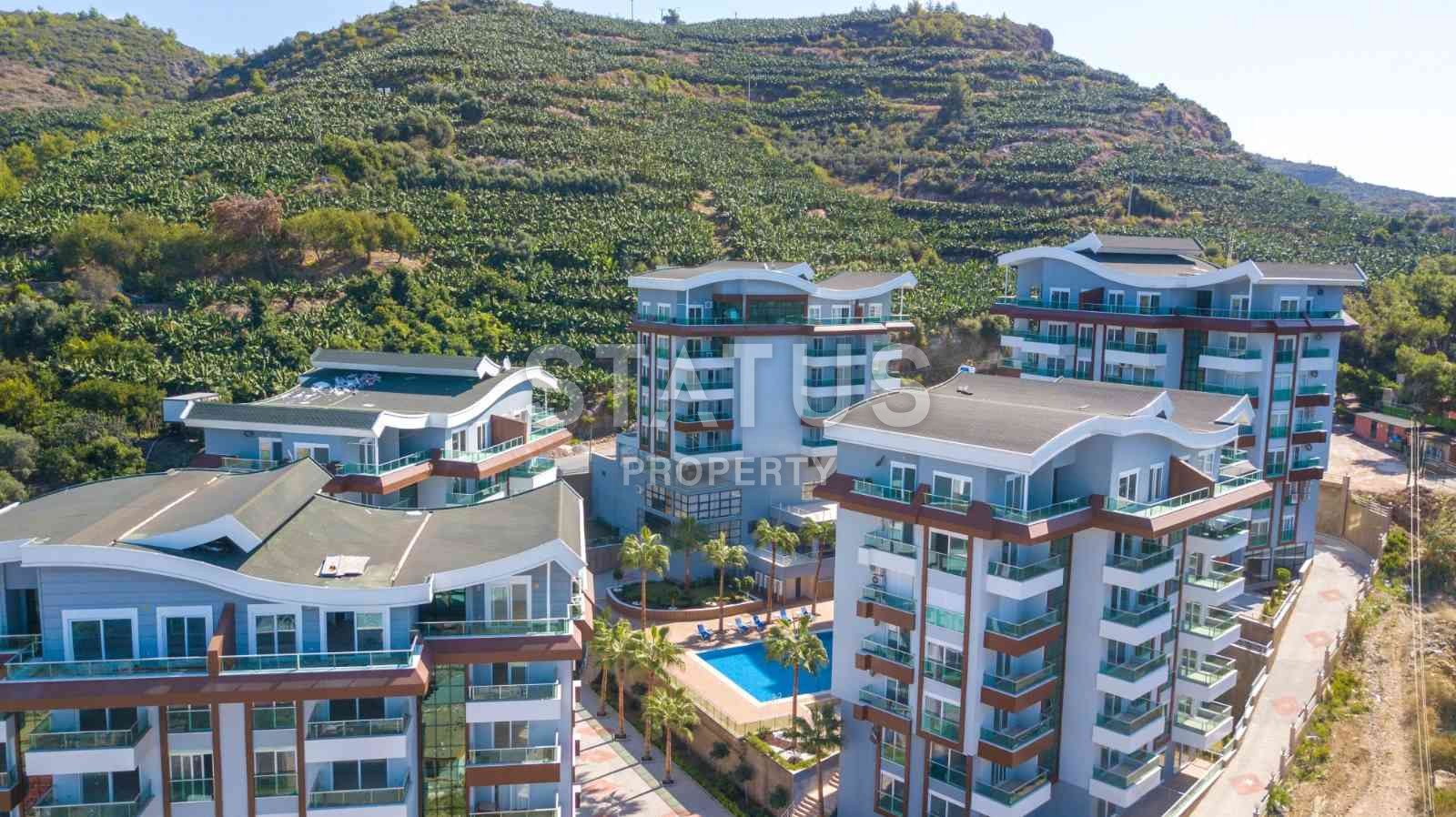 Spacious apartment 1+1, 65m2 in a luxury complex in the Kargicak area. фото 11