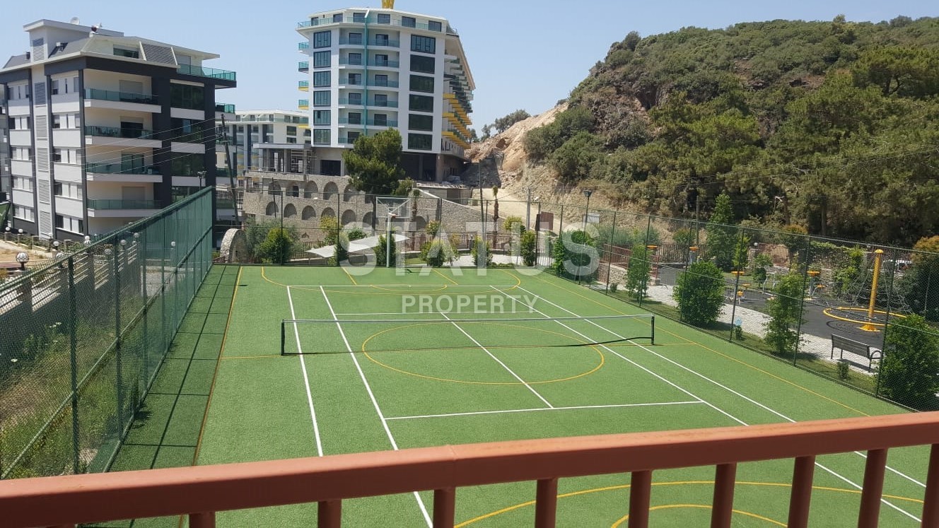 Spacious apartment 1+1, 65m2 in a luxury complex in the Kargicak area. фото 22