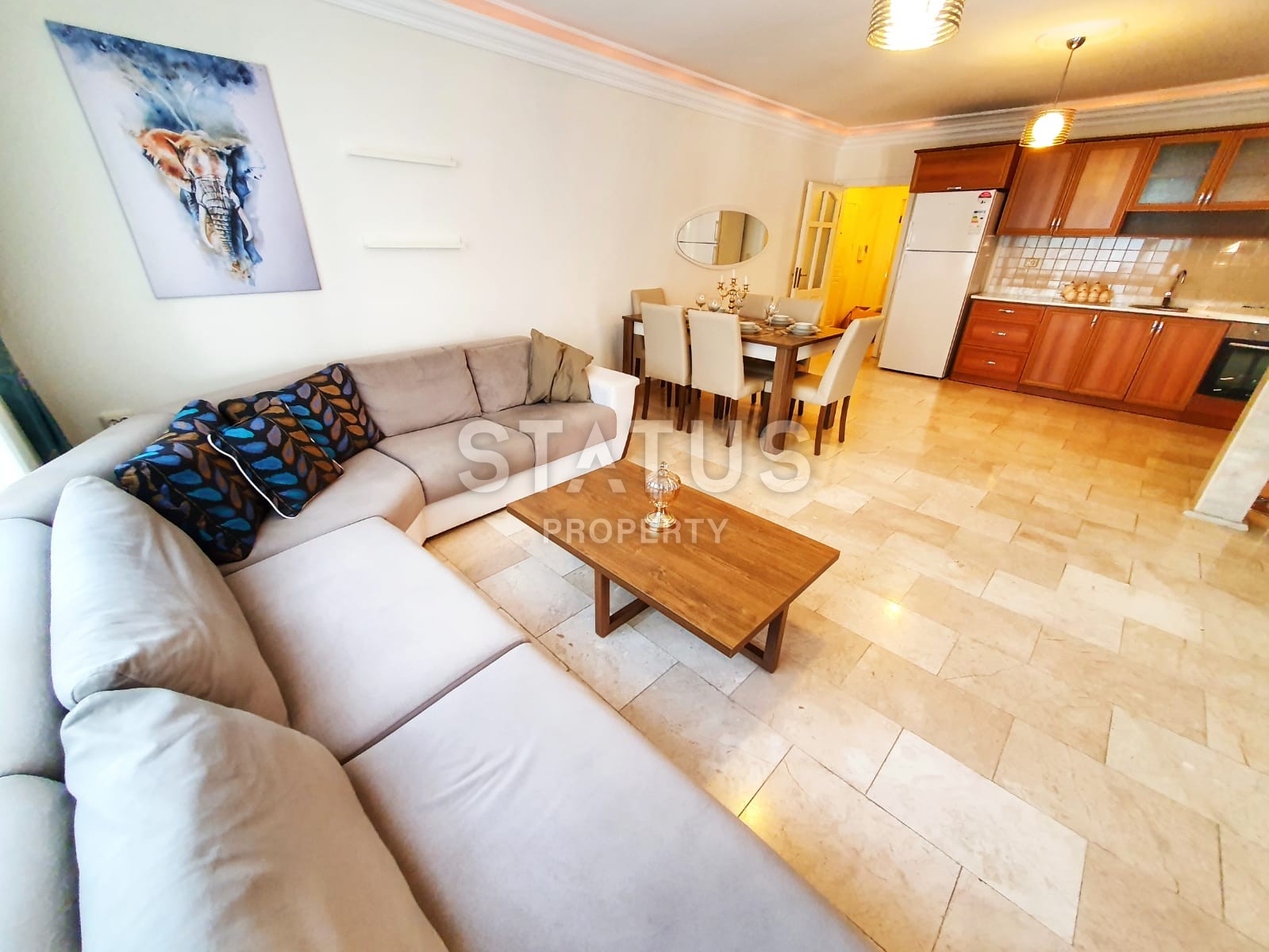 Three-room apartment with new furniture in Oba, 100 m2 фото 7