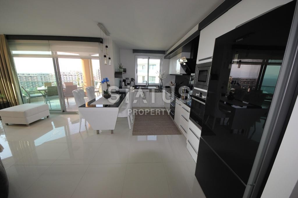 Three-room apartment 130 m2 overlooking the sea and the forest in Kargicak area. фото 13