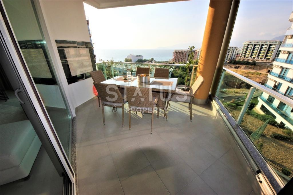 Three-room apartment 130 m2 overlooking the sea and the forest in Kargicak area. фото 24