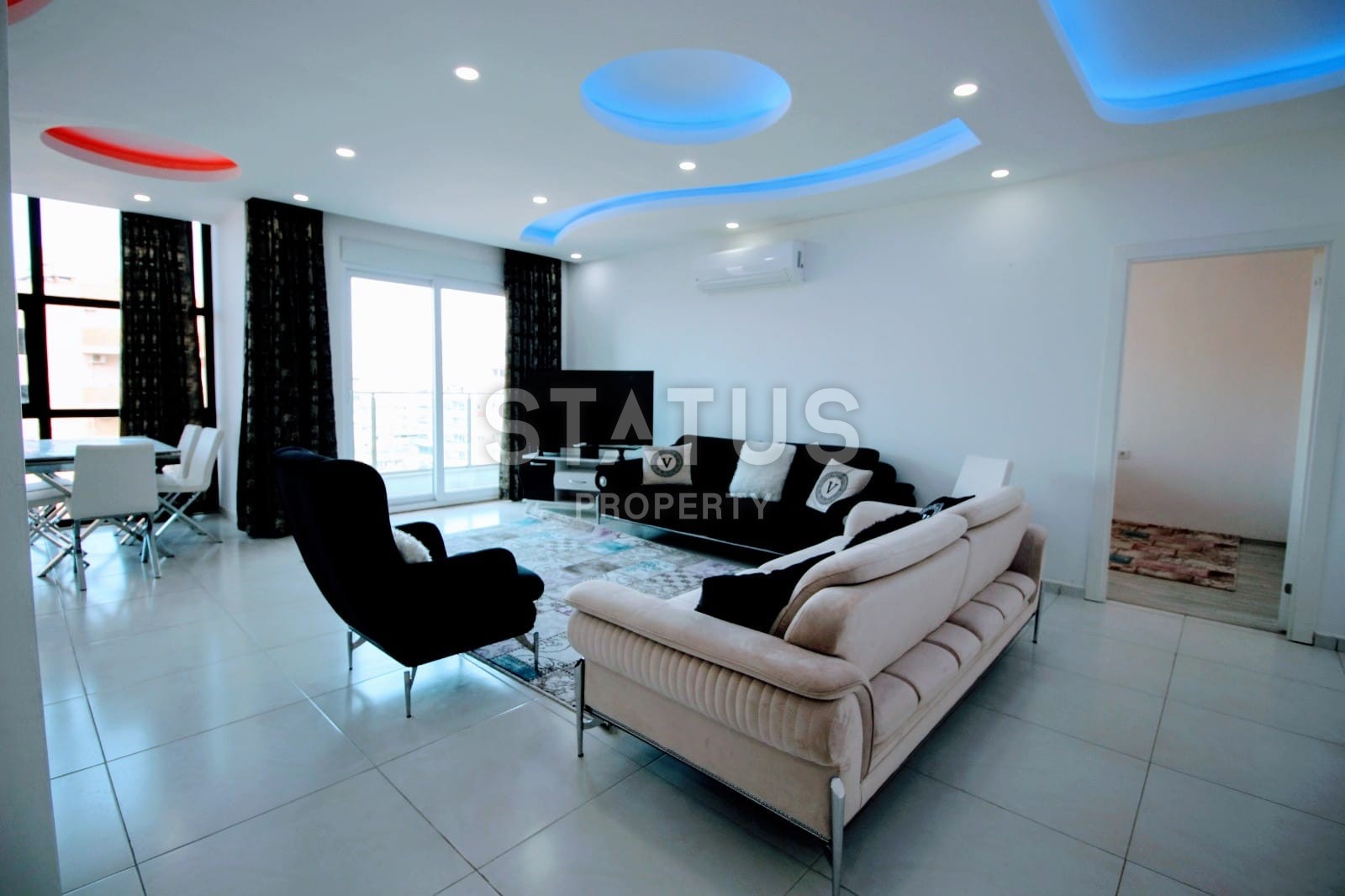 Меблированные апартаменты 2+1, 135 м2 в комплексе с инфраструктурой в районе Махмутлар. фото 5