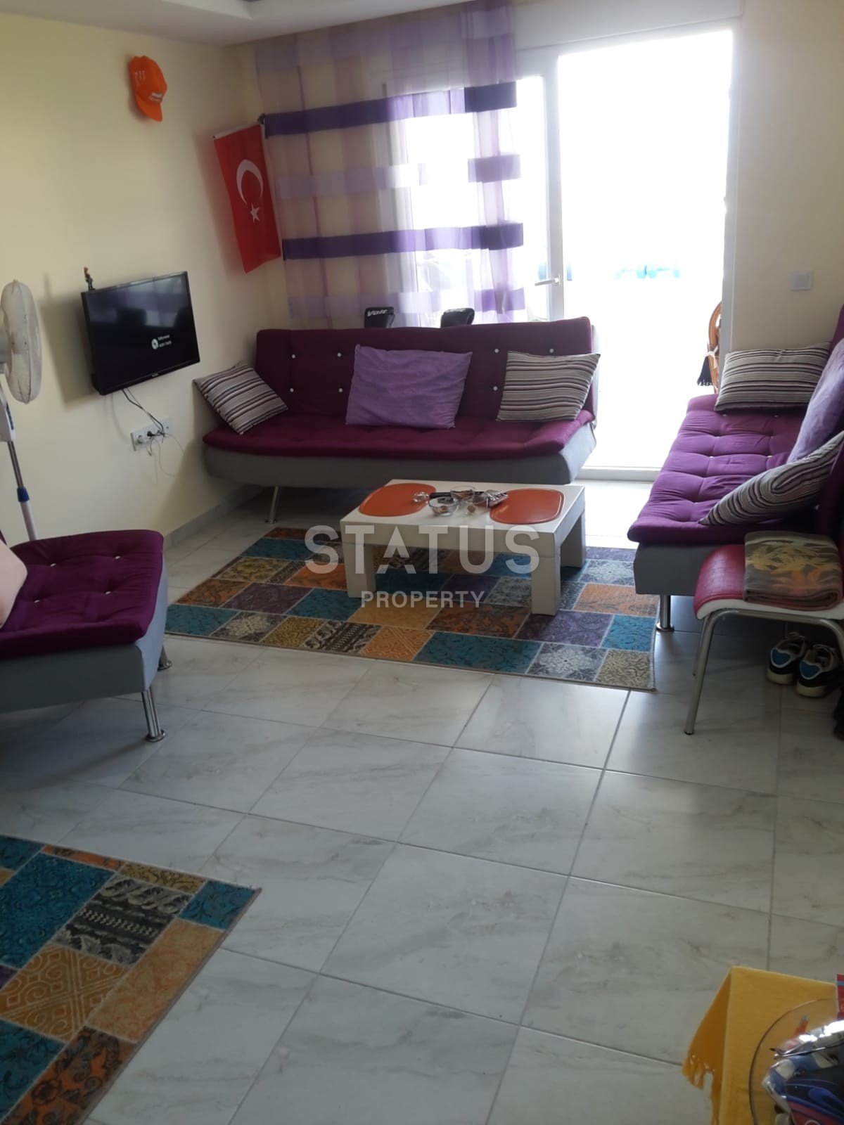 Меблированная квартира 1+1, 65м2 в комплексе с бассейном в районе Махмутлар. фото 3