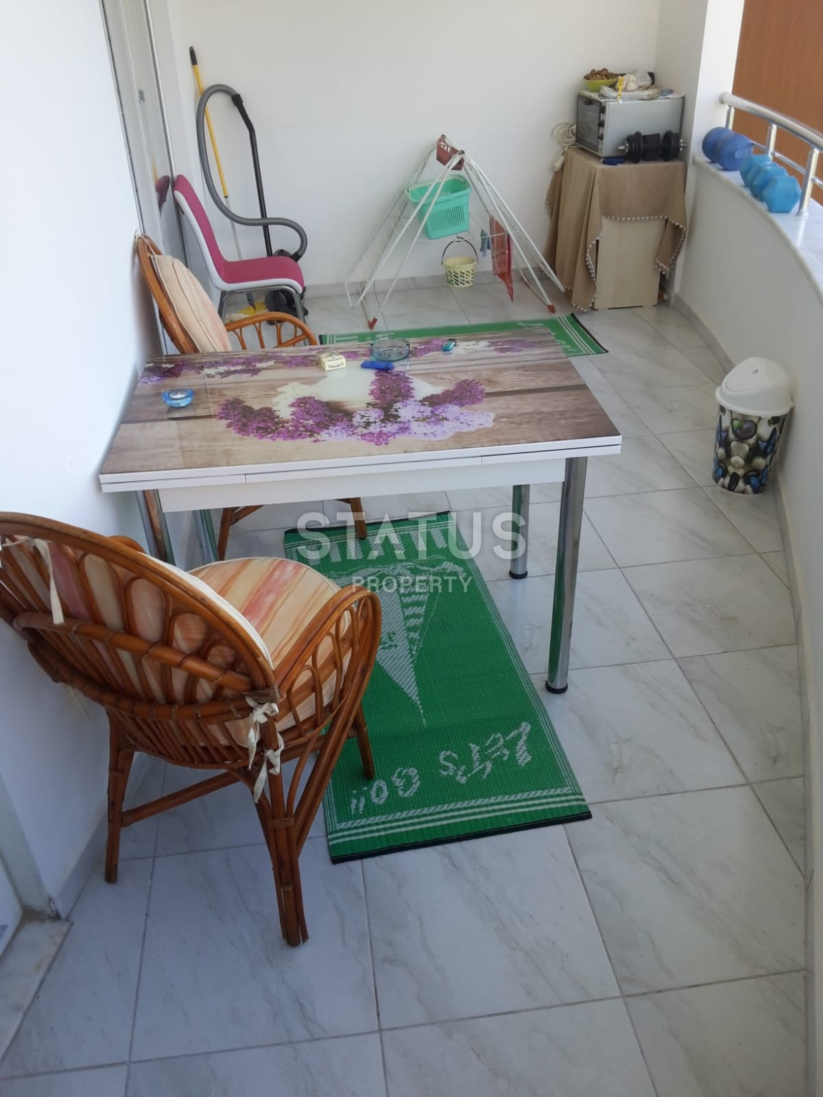 Меблированная квартира 1+1, 65м2 в комплексе с бассейном в районе Махмутлар. фото 5