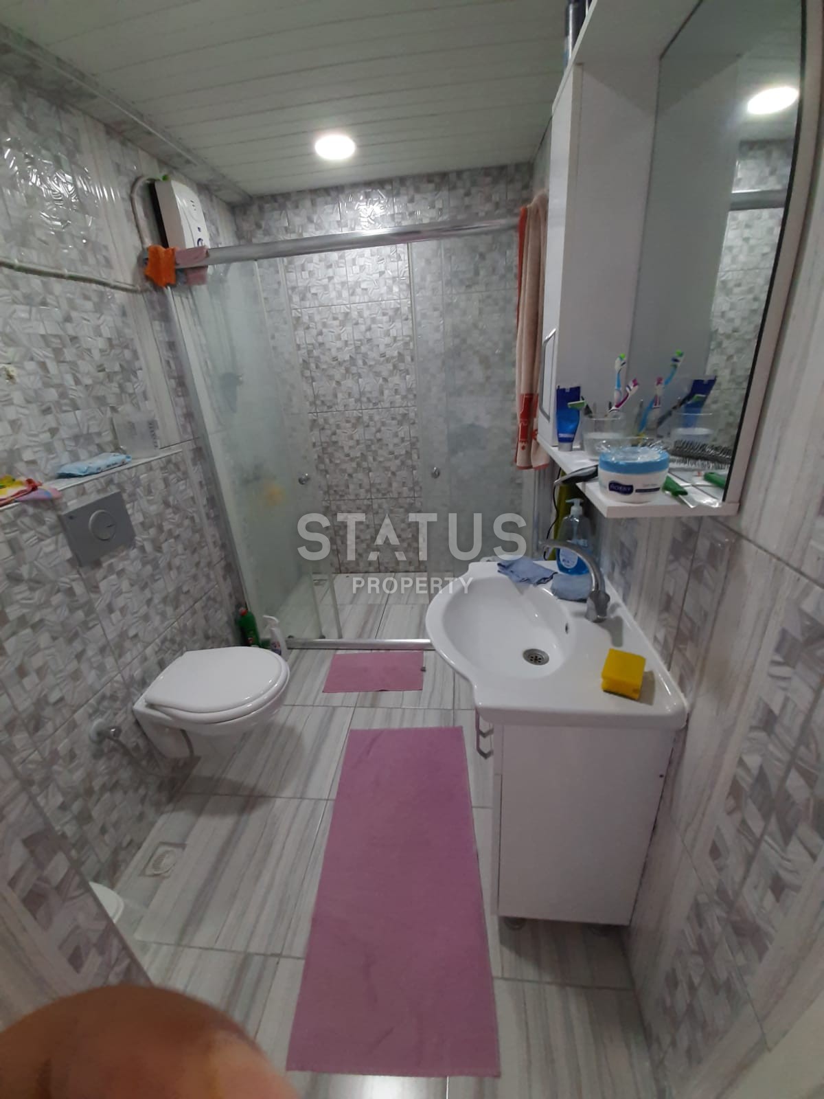 Меблированная квартира 1+1, 65м2 в комплексе с бассейном в районе Махмутлар. фото 15