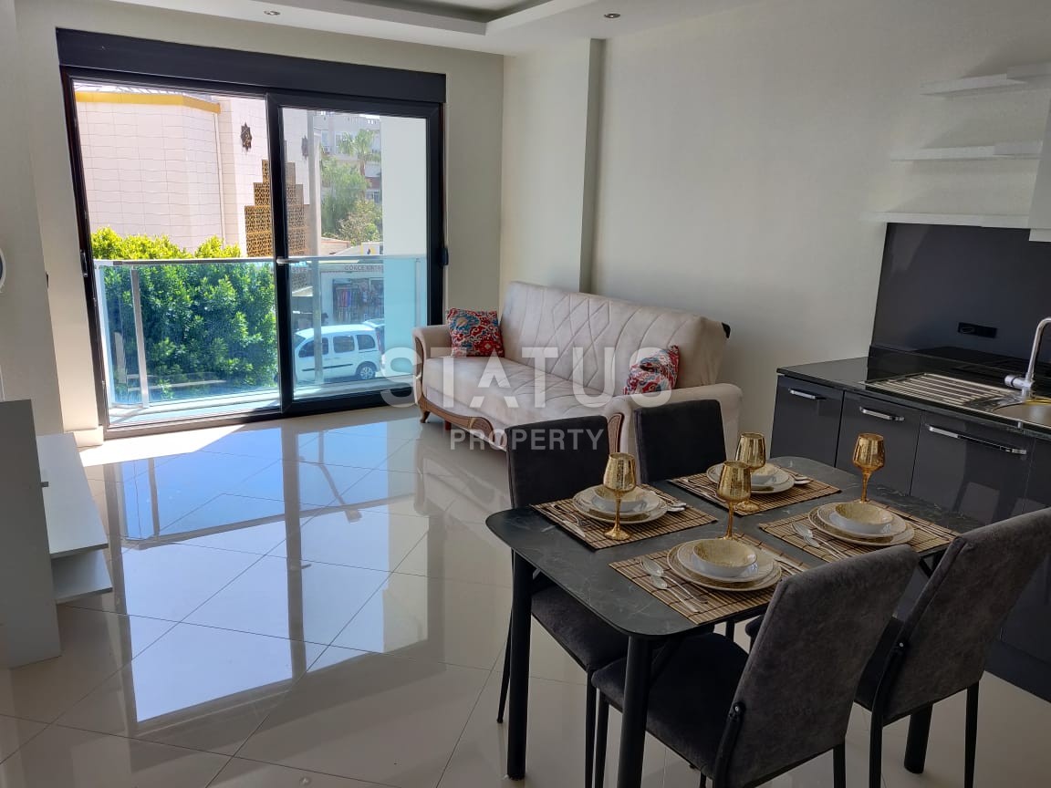 Квартира 1+1 в новом доме с лучшей локацией в районе Оба в 200 метрах от моря! 55 кв.м. фото 5