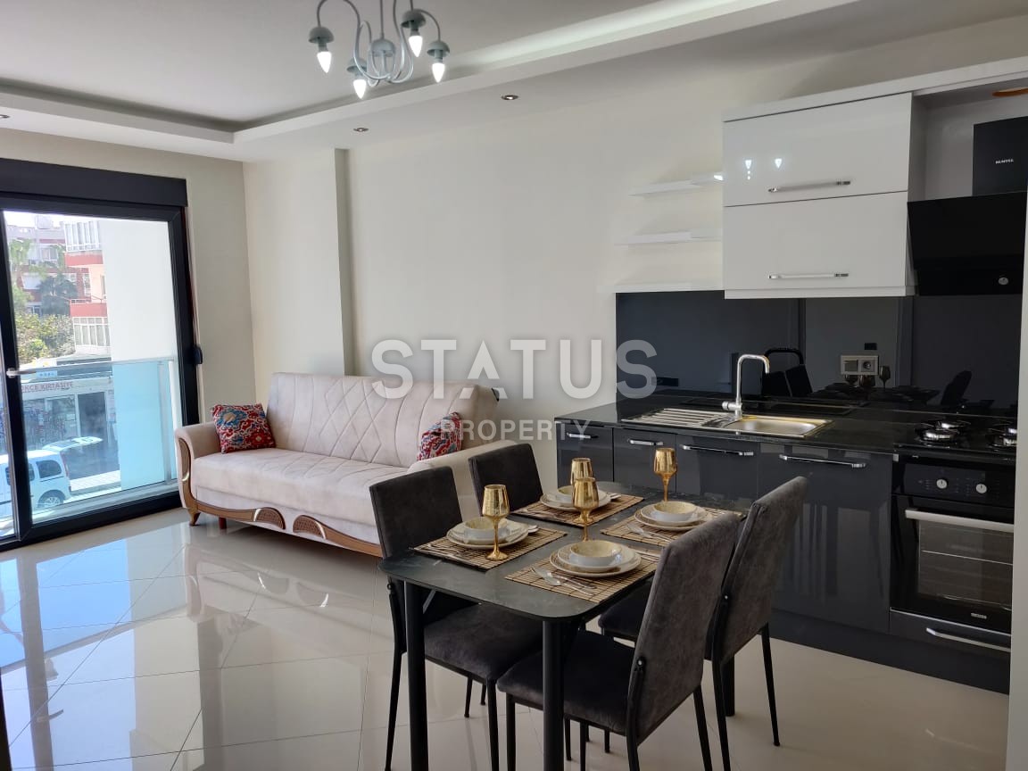 Квартира 1+1 в новом доме с лучшей локацией в районе Оба в 200 метрах от моря! 55 кв.м. фото 9